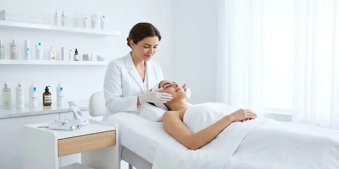 فشیال و پاکسازی پوست صورت در کلینیک 65456321